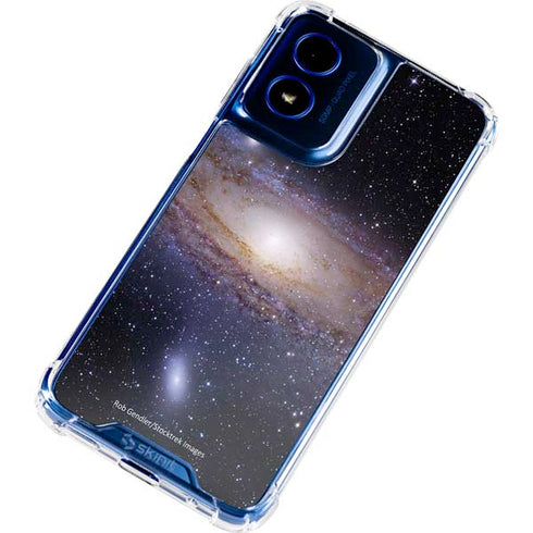 Andromeda Galaxy Moto G 5G (2024) Clear Case